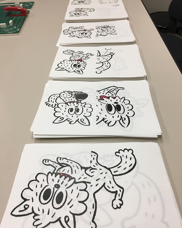 I am currently doing bookbinding work on new books