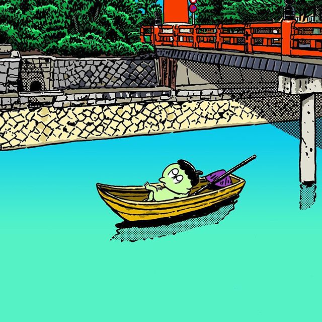 Solo exhibition NEHAN IN KYOTO@galerie H2O
5.22-6.3＊初夏の京都で個展をします! 6.2には似顔絵、イラスト屋さんも。ぜひお運びください(^｡^)